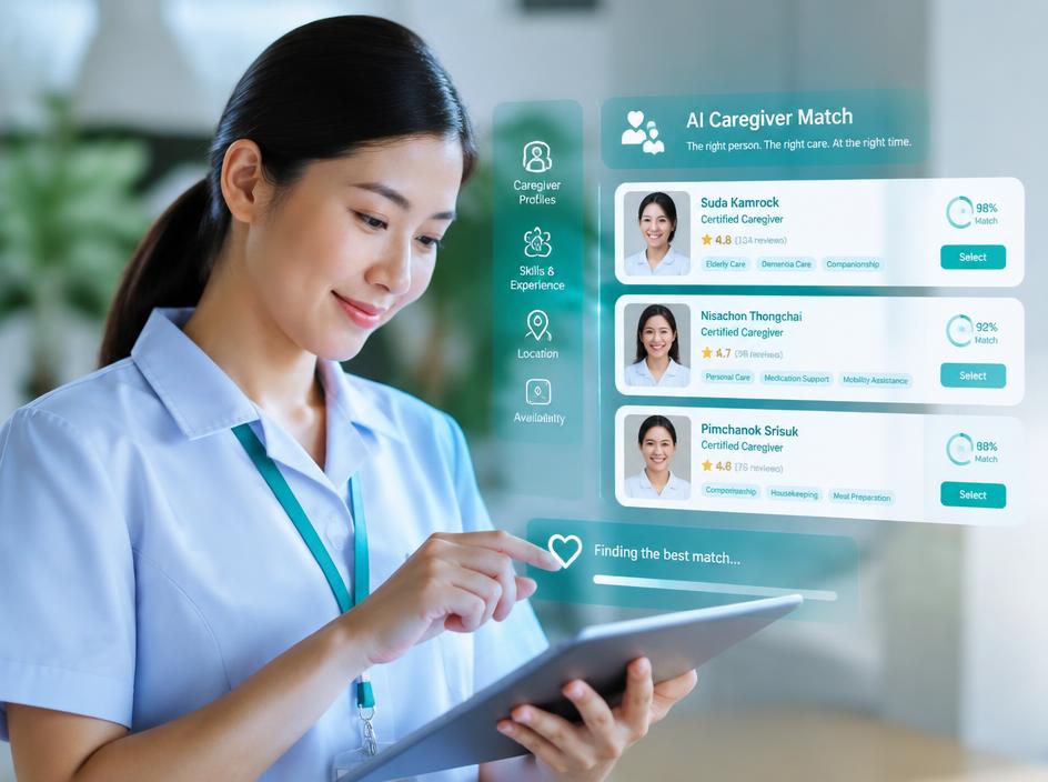 AI caregiver matching in 24 hours